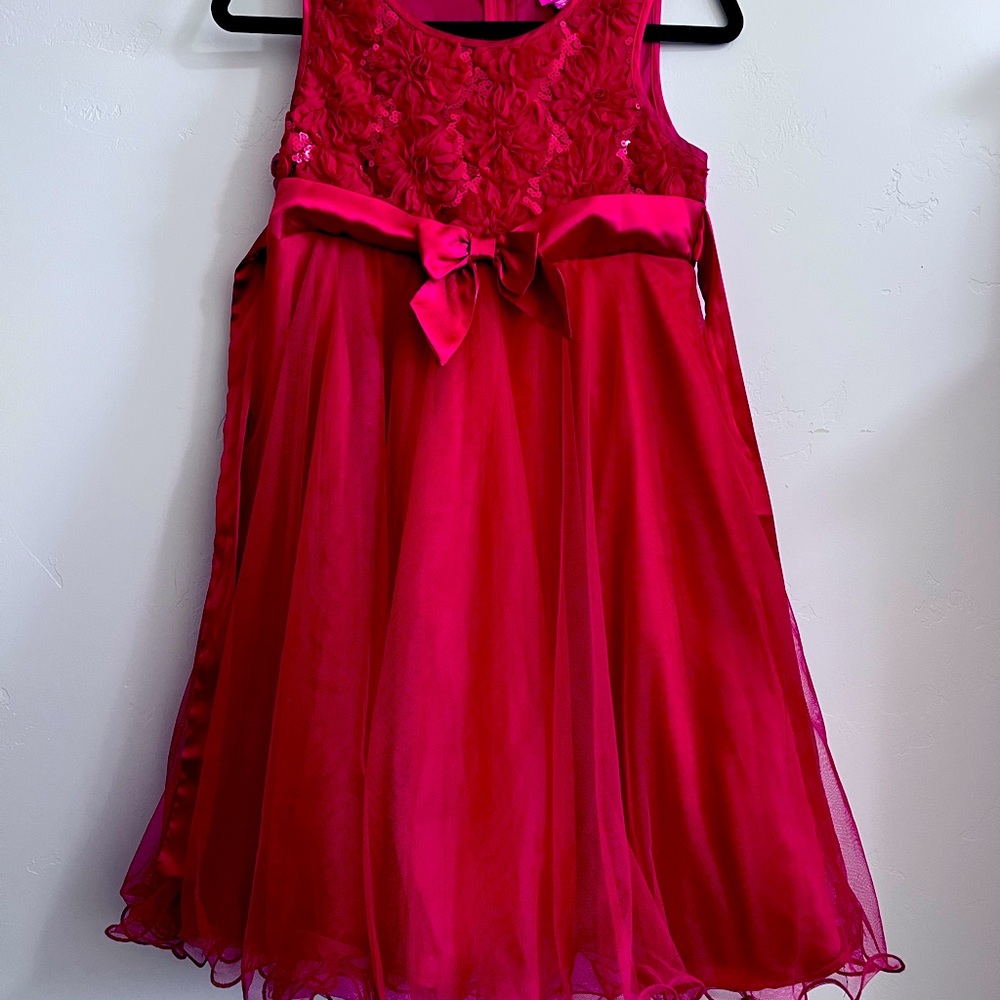 Pinky Girl’s Red Dress (Size 14)
